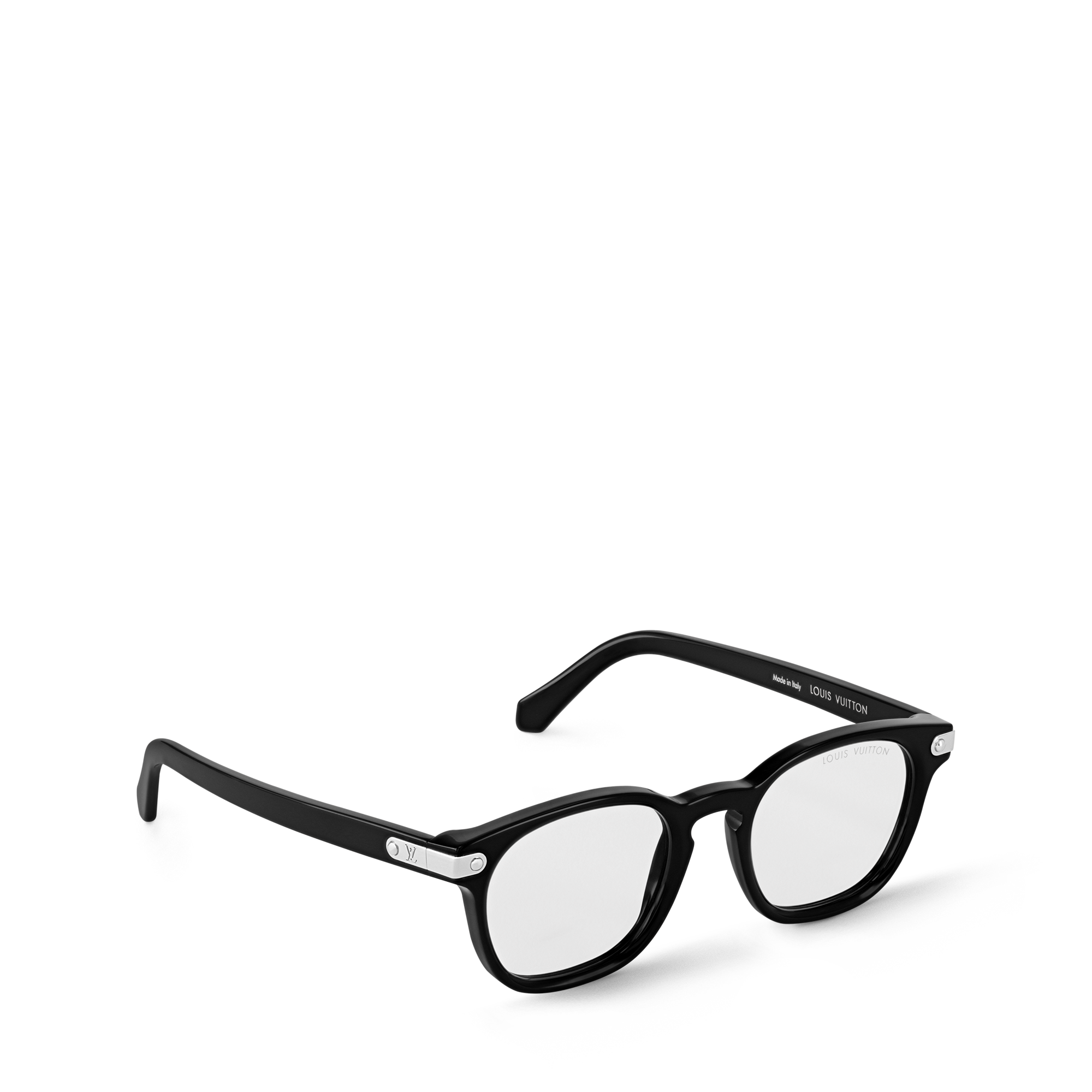 LV Signature Square Round Anti-Blue-Light Glasses S00